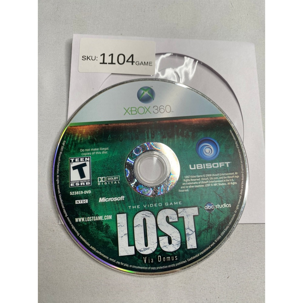 Lost Via Domus Xbox 360